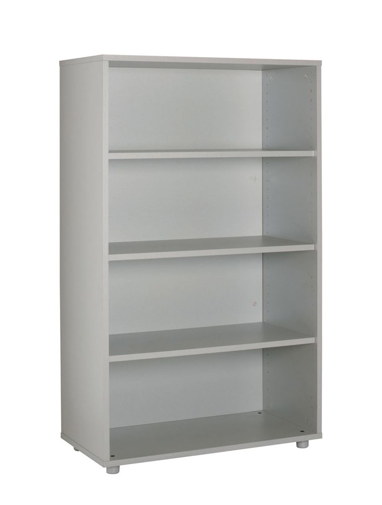 Armoire mélamine moyenne - 3 tablettes - H133,3 x L.80 cm