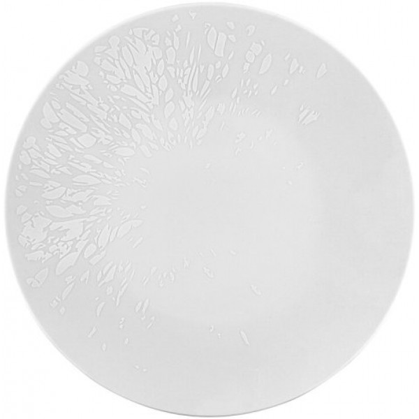 Assiette porcelaine Agrume plate Ø 25 cm (x 6)