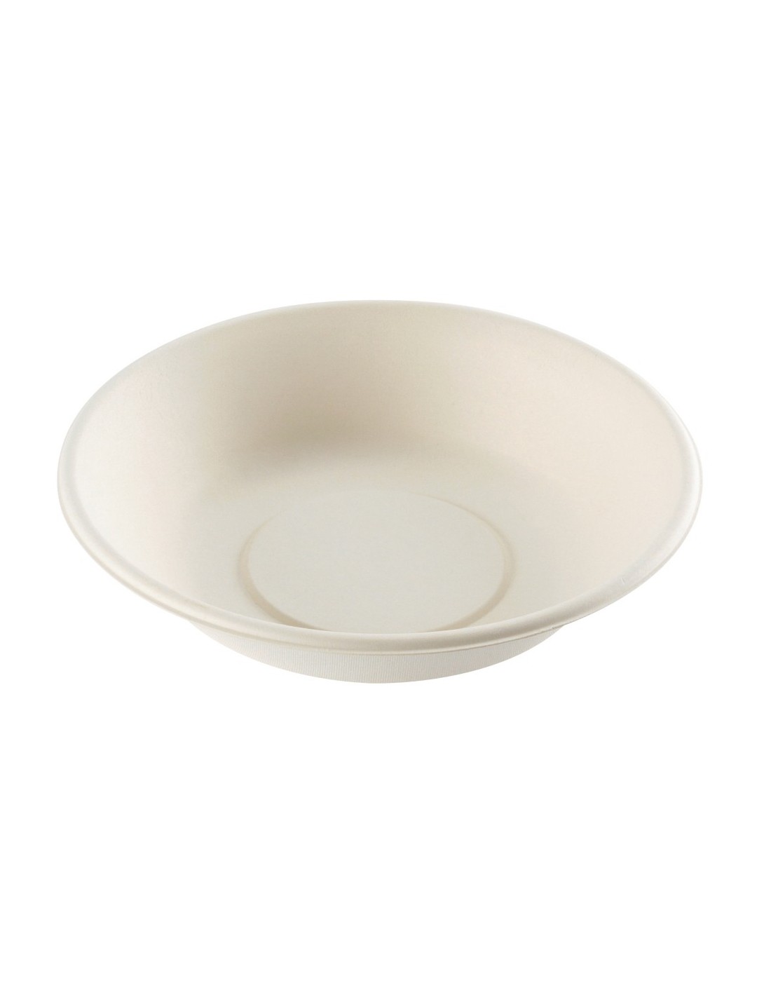 Assiette biodégradable en pulpe de canne à sucre