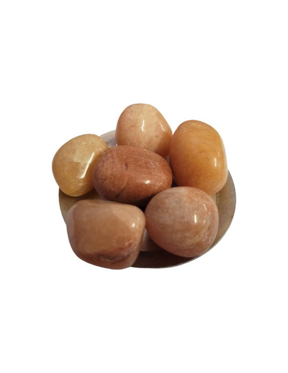 Aventurine orange en pierre roulée 250 g - Pierre de chance et de prospérité - Encens.fr