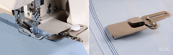 Guide rabat unique ( 5/8") machines combinées / Recouvreuses Baby Lock