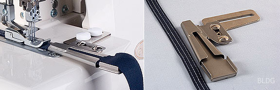 Guide passant ceinture ( 3/4") machines combinées / Recouvreuses Baby Lock