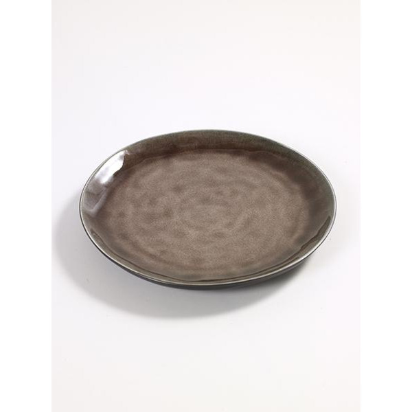 Serax Pure Assiette ronde - set de 4 - Brun - Small