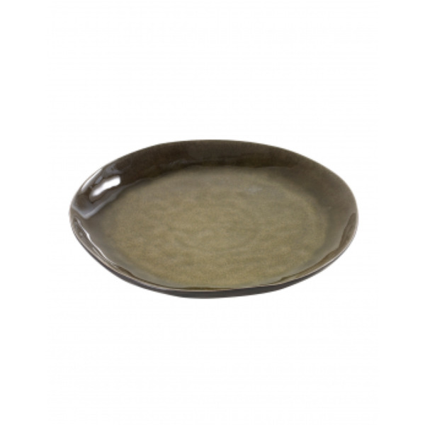Serax Pure Assiette ronde - set de 4 - Vert - Medium