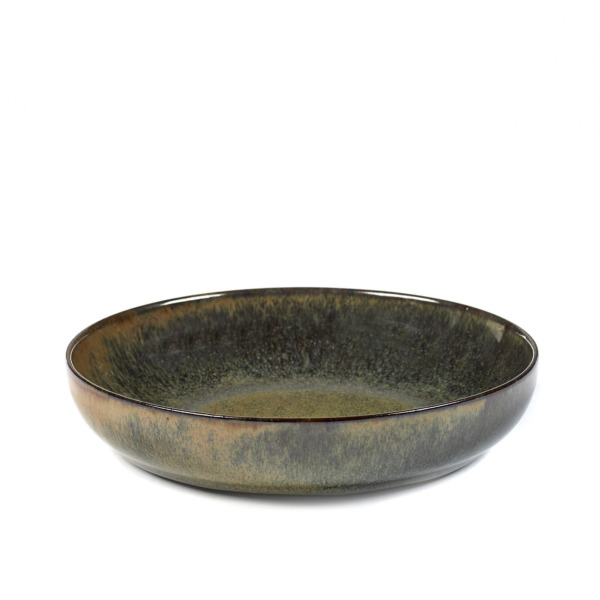 Serax Surface diep bord - medium - indi grey