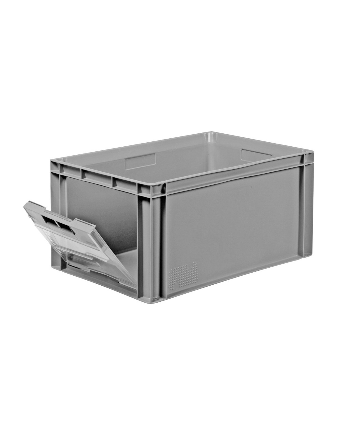 Bac gerbable à porte translucide