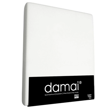 Drap-housse Damai Blanc Eponge