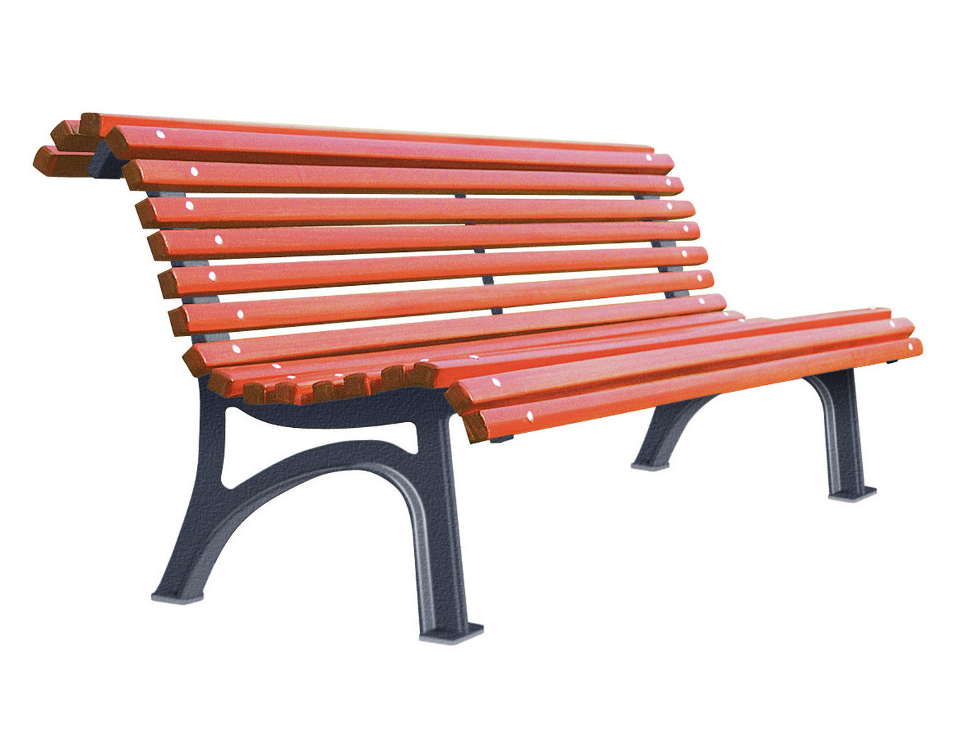 Banc bois Plaza Réal