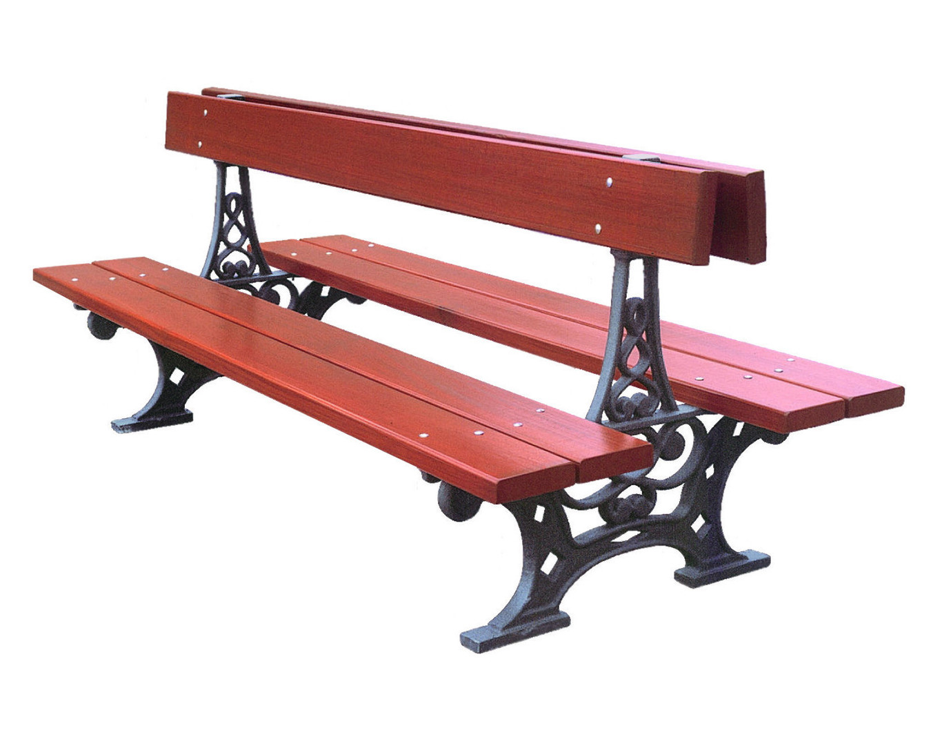 Banc bois Versailles Double