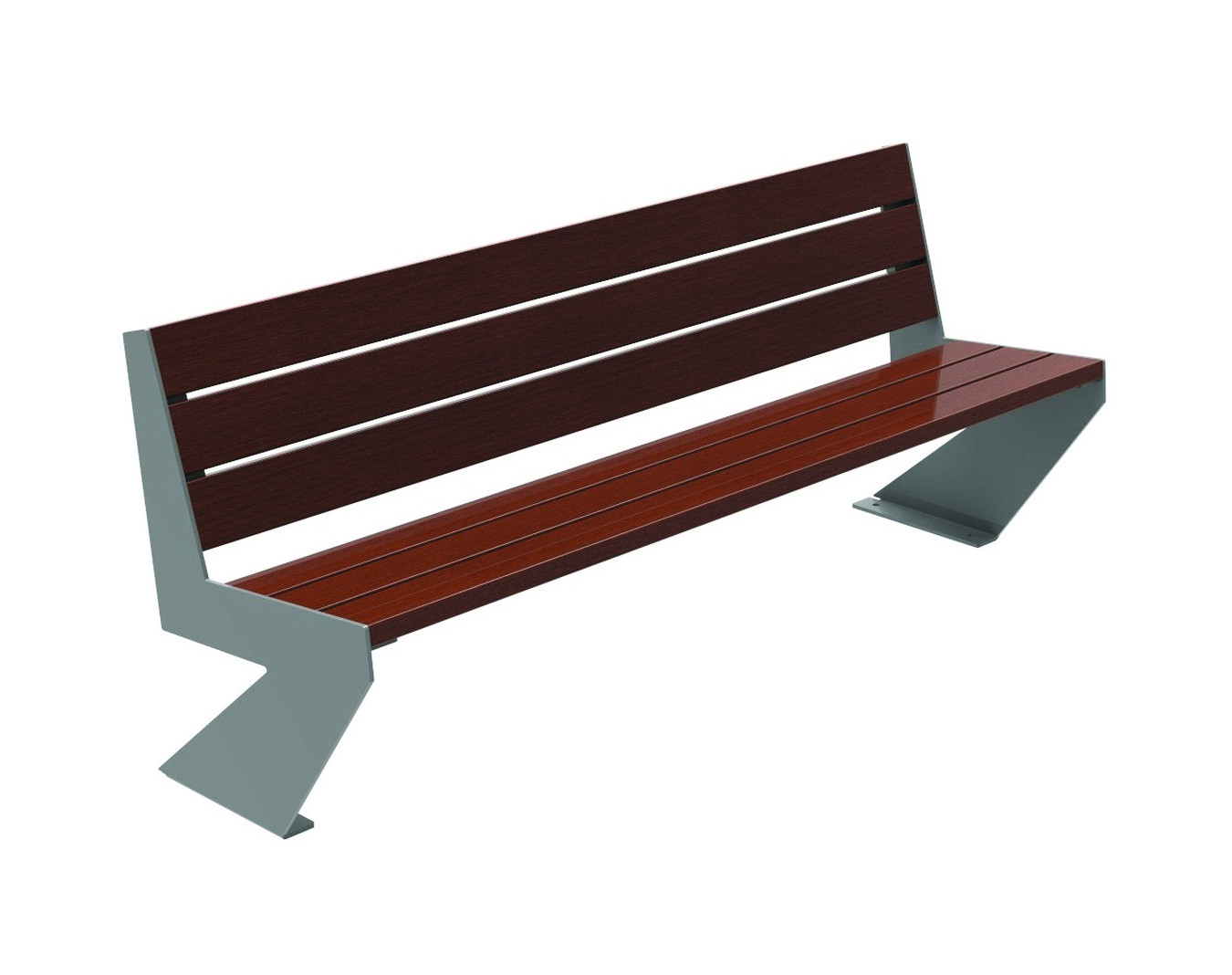 Banc bois Zénit 6 lames