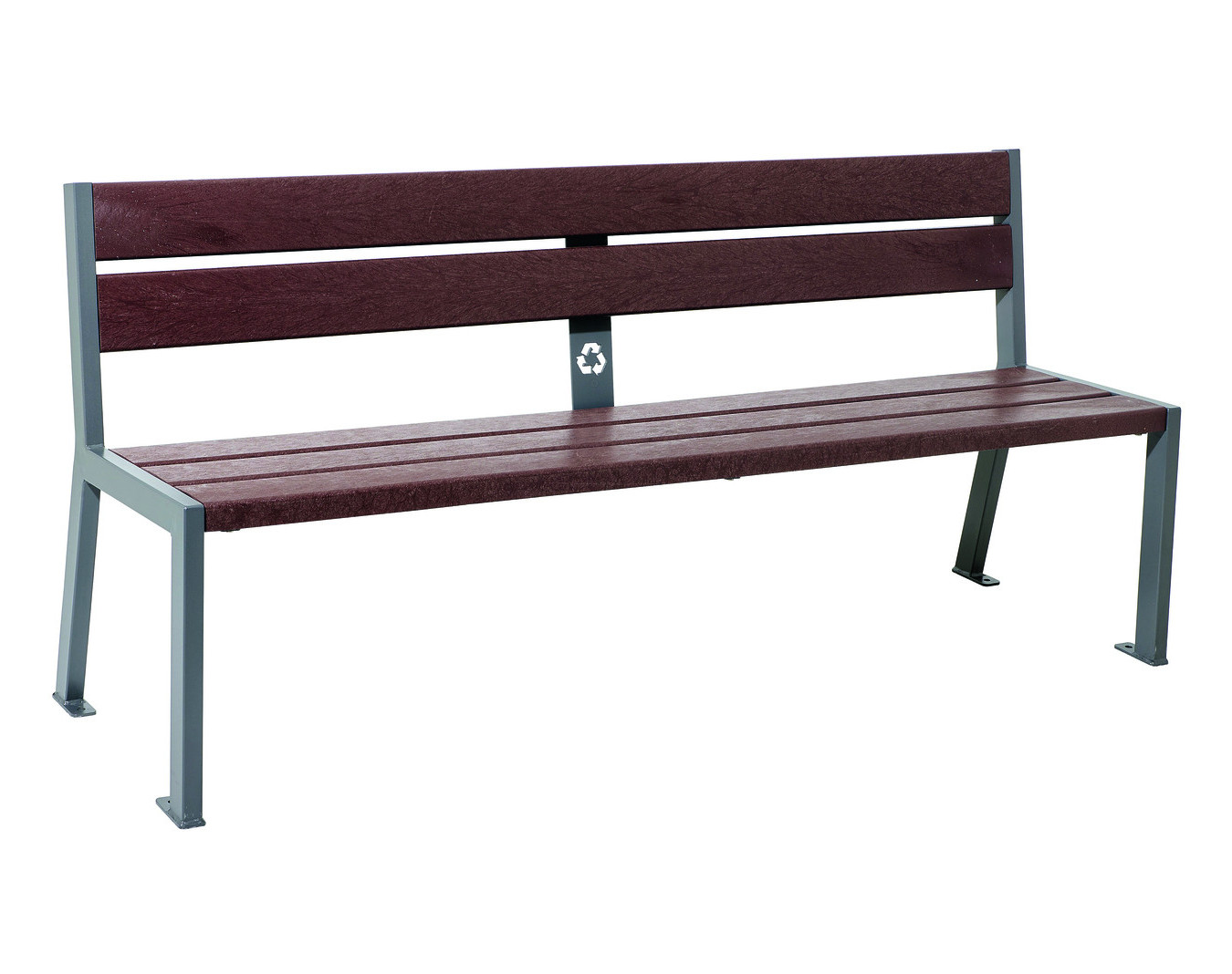 Banc lames recyclées Silaos