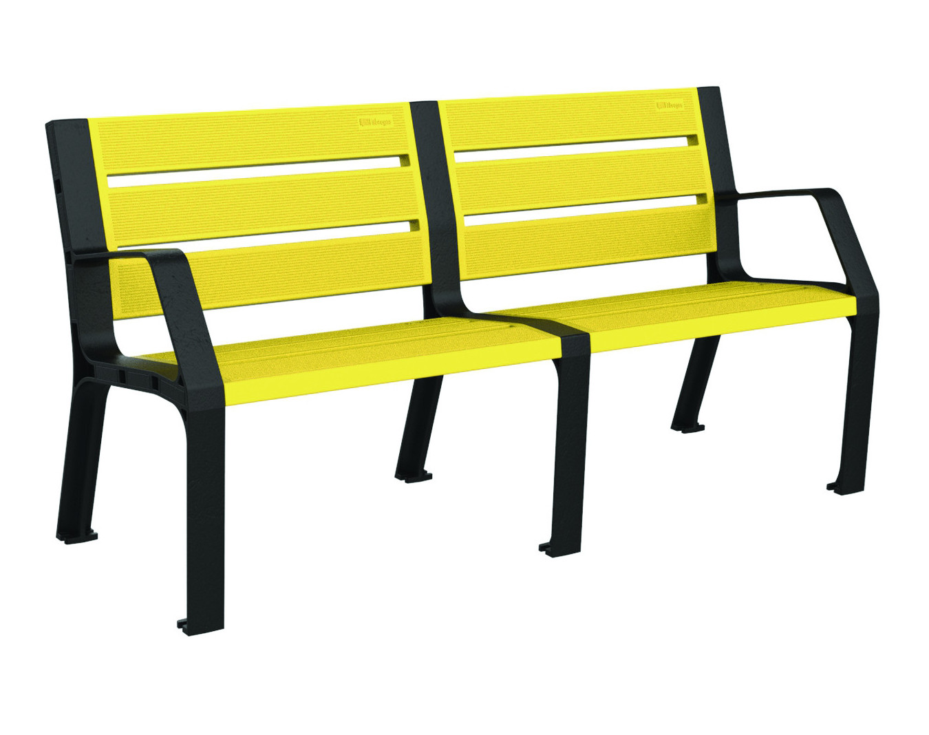 Banc public en polyéthylène Modèle