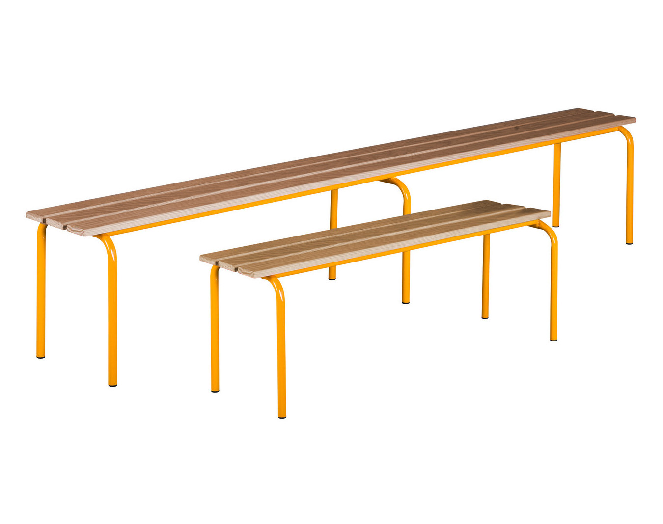 Banquette scolaire Cyrano pour vestiaire