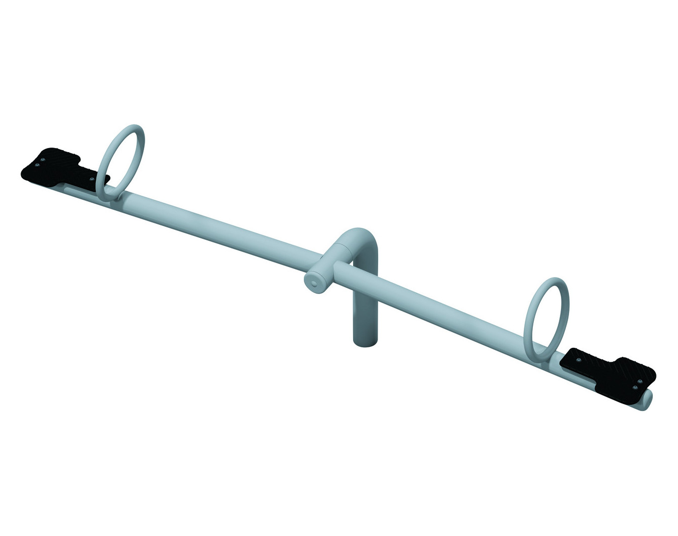 Bascule 2 places acier Tulipia