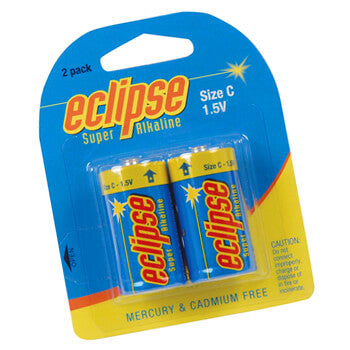 Batteries d'éclipse (2 x C)