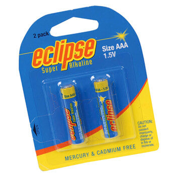 Batteries d'éclipse (2 x aaa)
