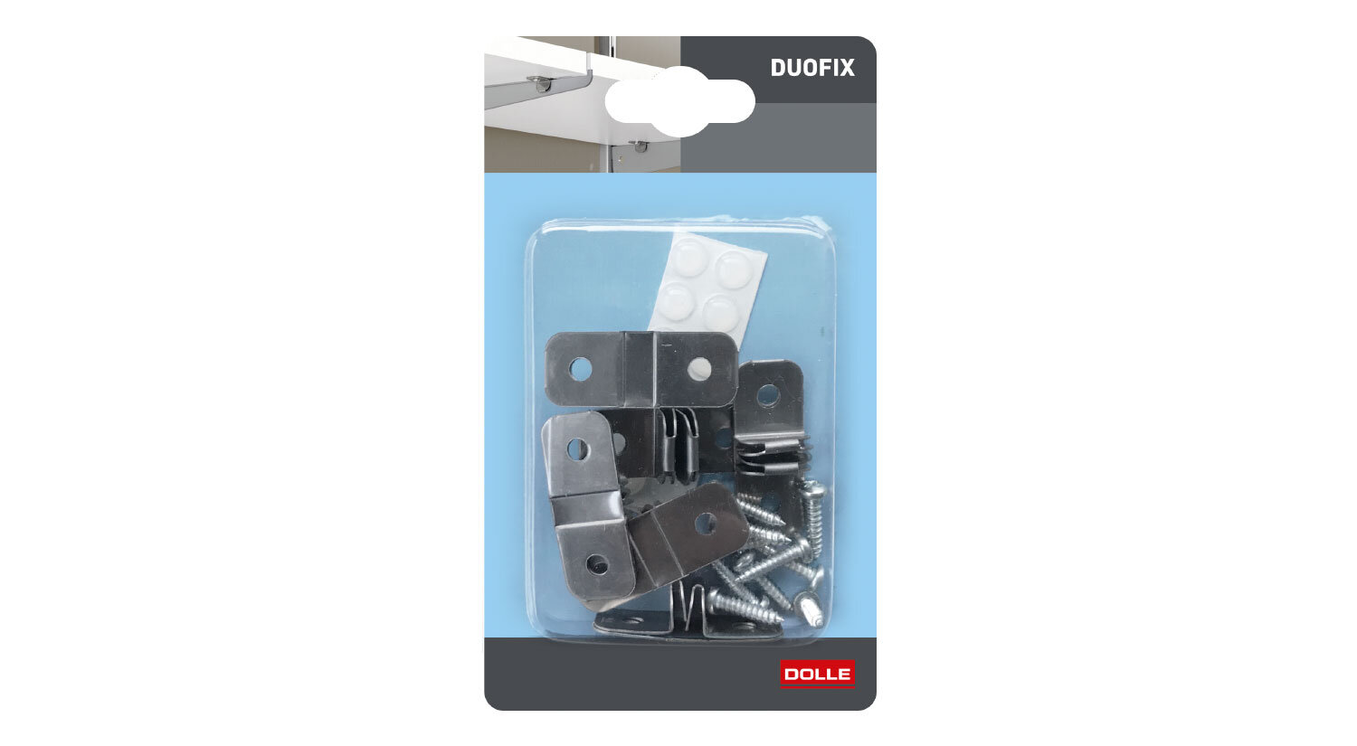 Set de fixation DuoFix | pour 3 consoles simples ou doubles