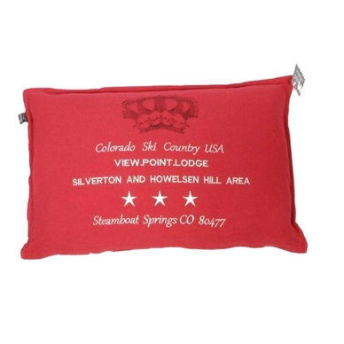 Coussin Décoratif In The Mood Colorado Rouge (40 x 60 cm)