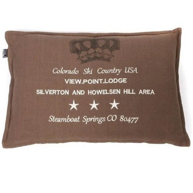 Coussin Décoratif In The Mood Colorado Taupe (40 x 60 cm)