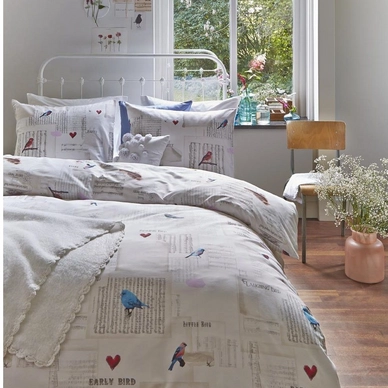 Parure de Lit Ariadne at Home Big Song Beige Coton