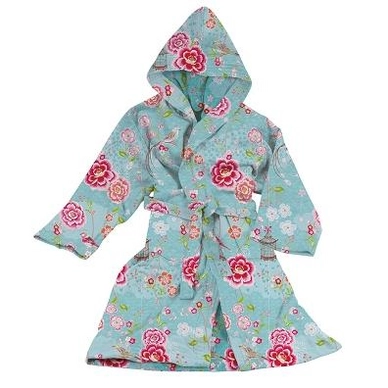 Peignoir Pip Studio Chinese Birds in Paradise Bleu Velours