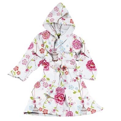 Peignoir Pip Studio Chinese Birds in Paradise White Velours