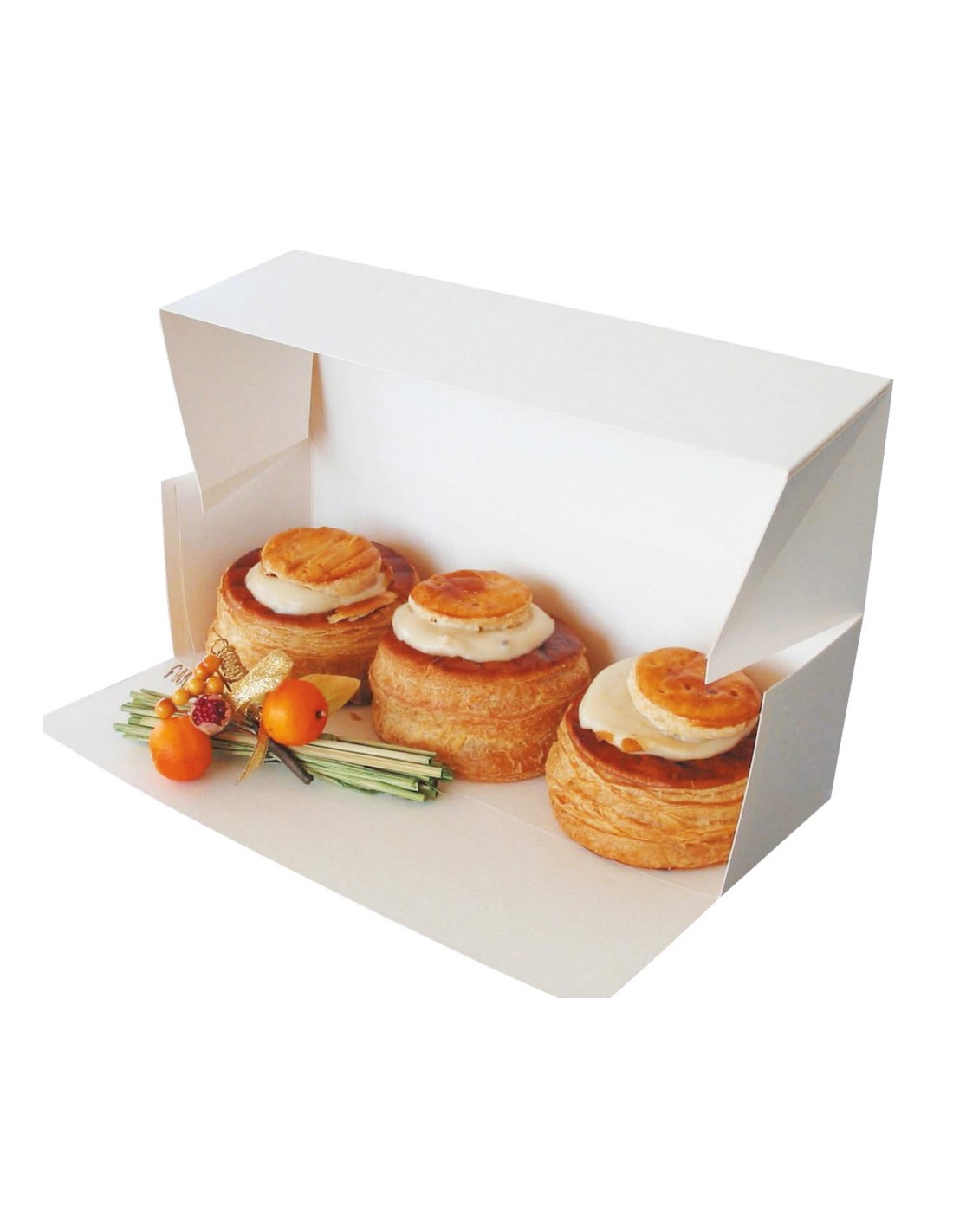 Boîte bouchées-religieuses