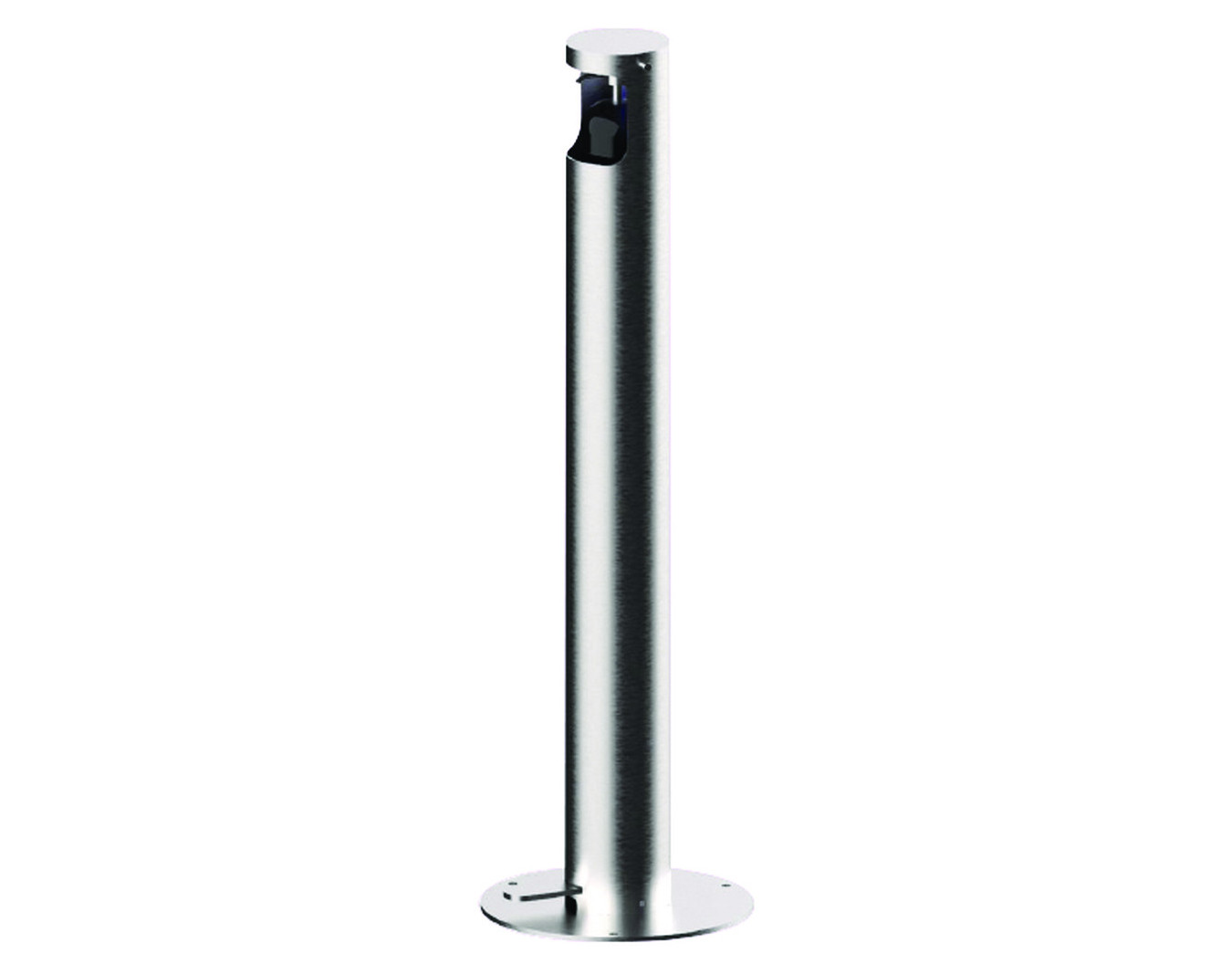 Borne de désinfection ronde Inox