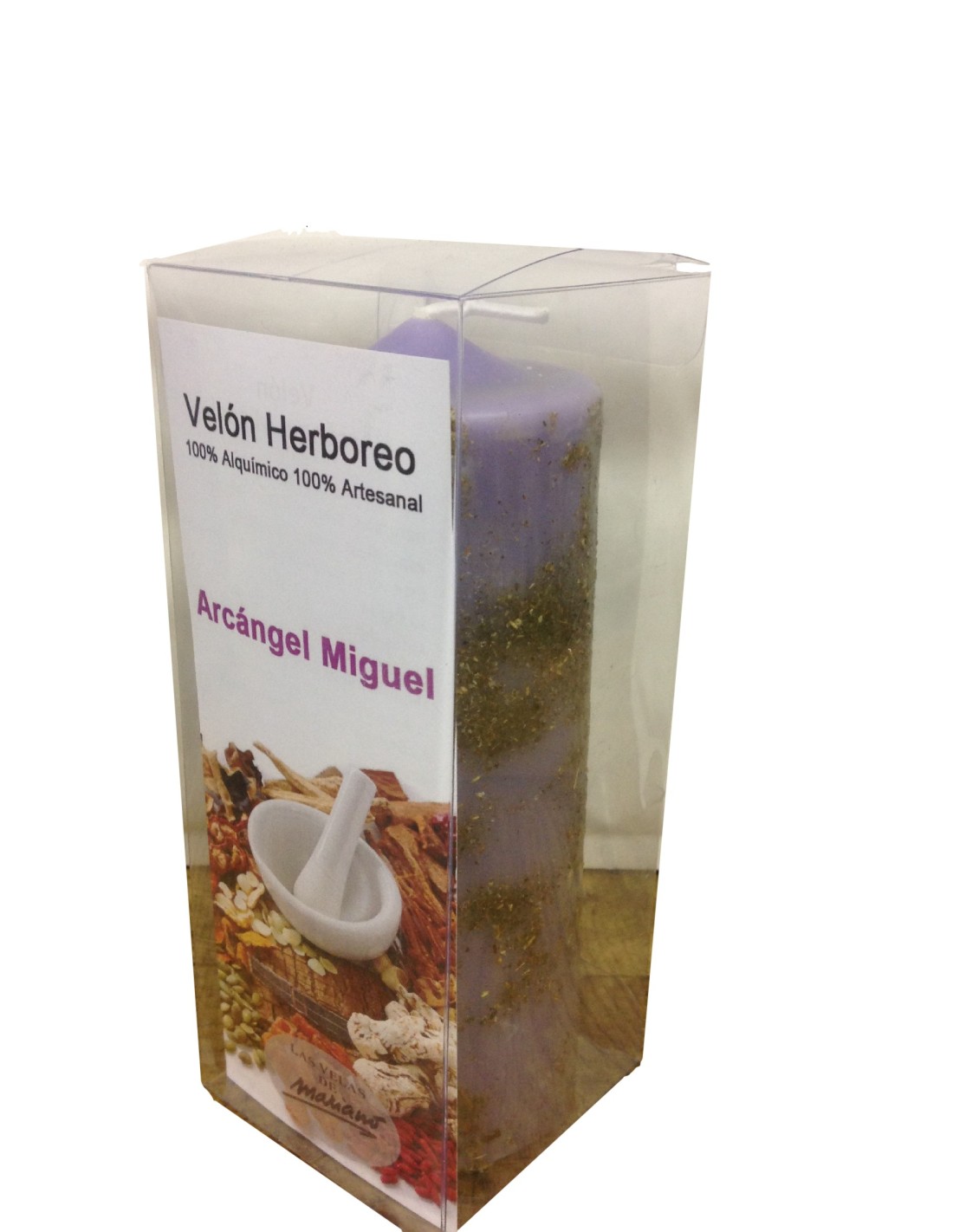 Bougie Archange Michel - Apporte protection et guidance céleste