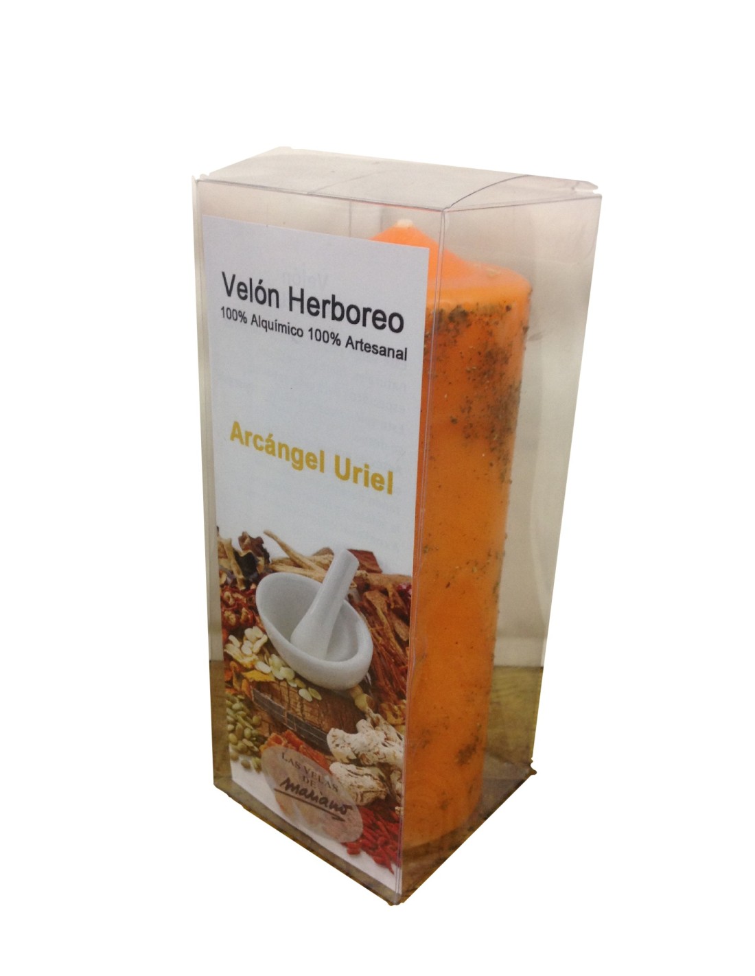 Bougie Archange Uriel - Illuminez votre esprit et favorisez la clarté mentale