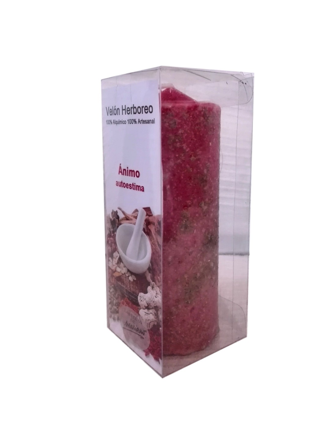 Bougie aux herbes Estime de Soi - Apaise l'esprit et favorise la confiance en soi