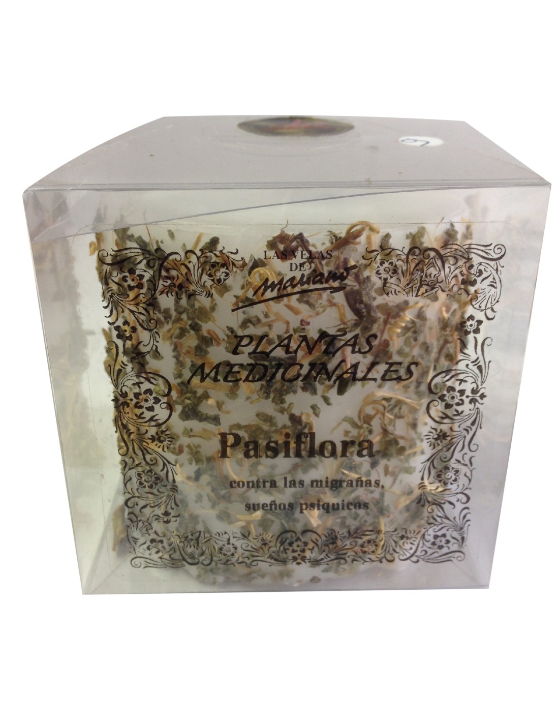 Bougie à la passiflore : apaise et favorise la détente