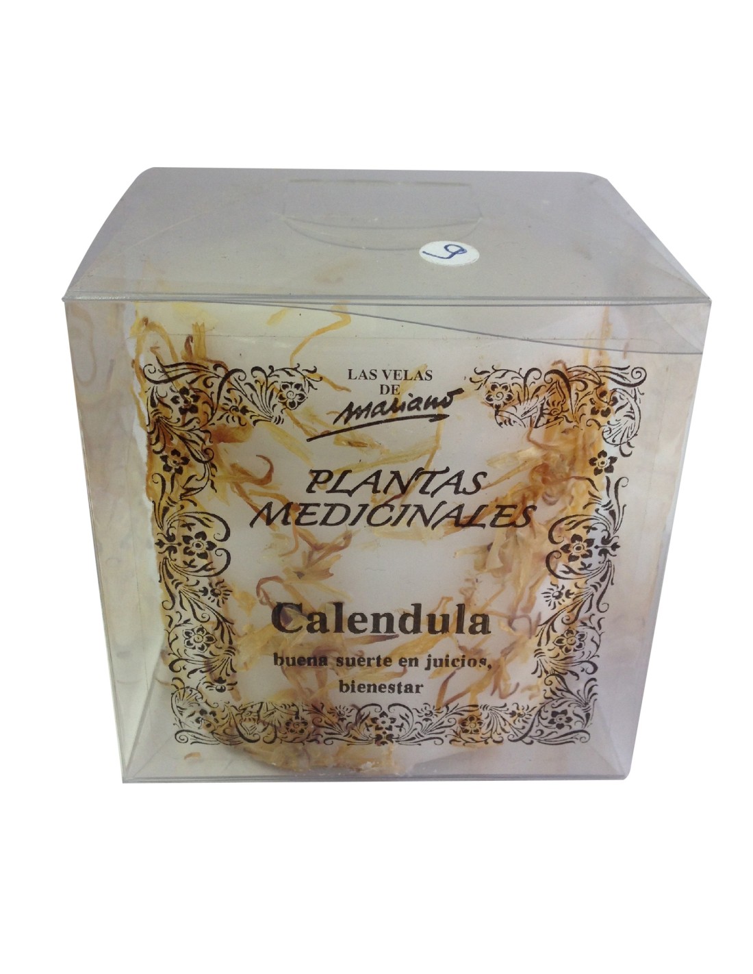 Bougie au calendula : apaise et régénère la peau