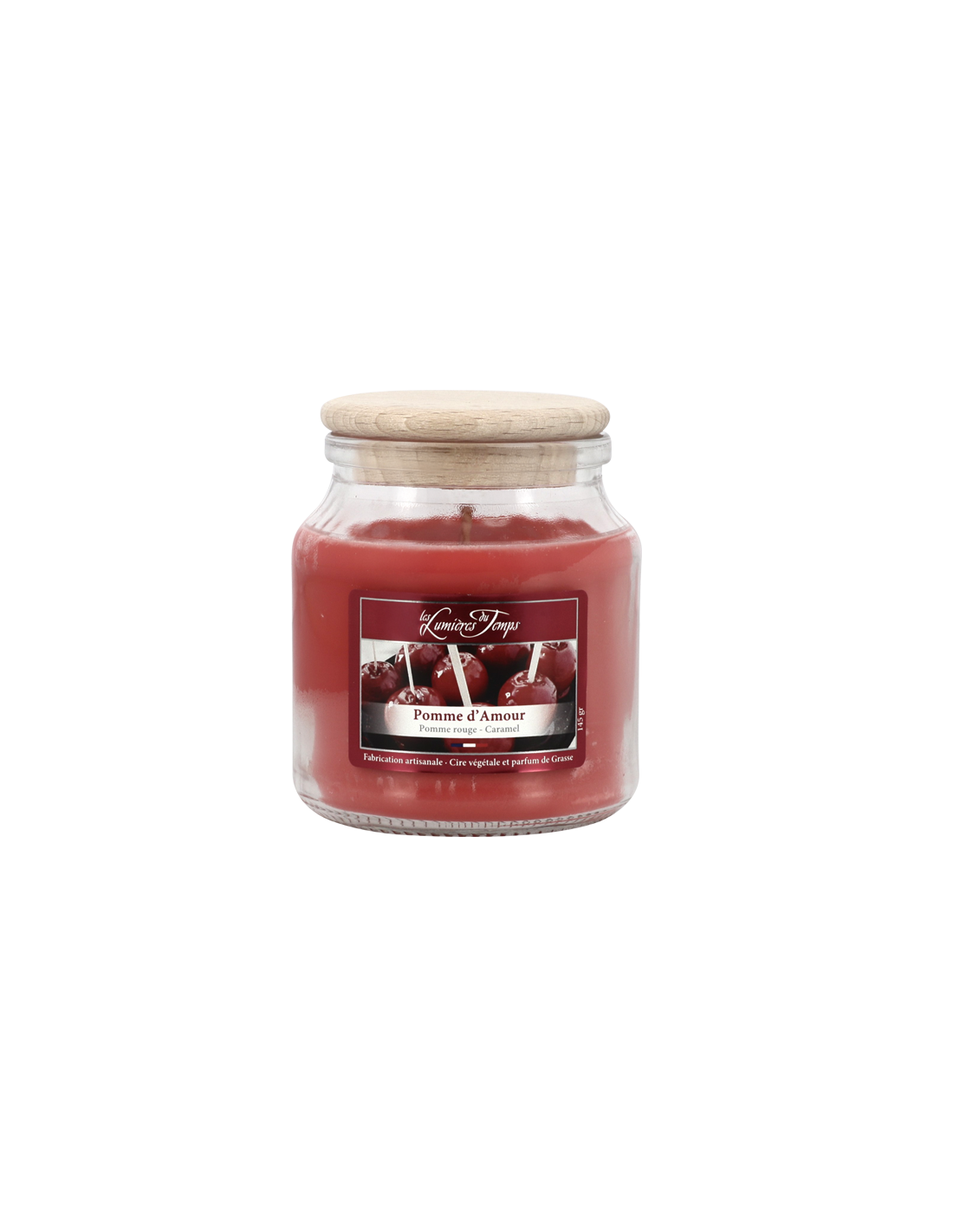Bougie Cire Colorée 145 g Pomme d'Amour