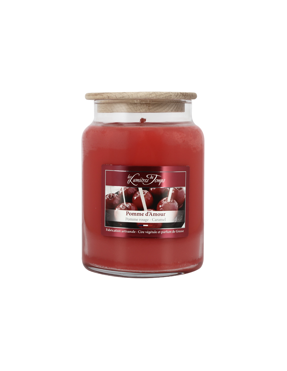 Bougie Cire Colorée 670 g Pomme d'Amour