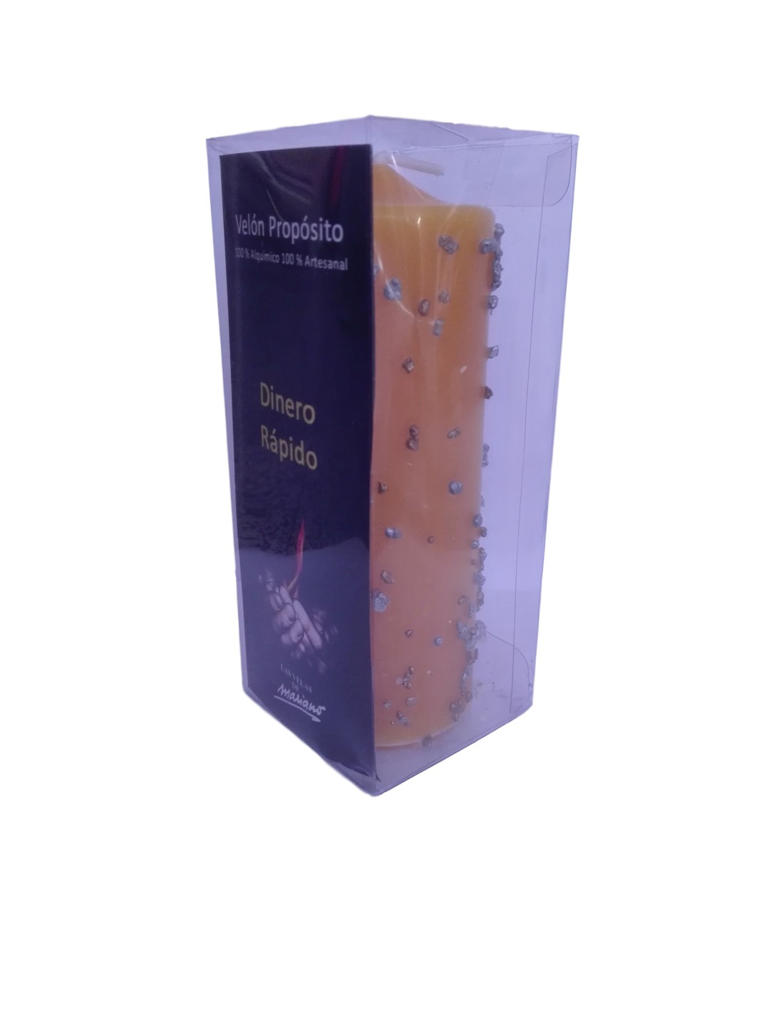 Bougie de vœux pour attirer l'argent et la prospérité