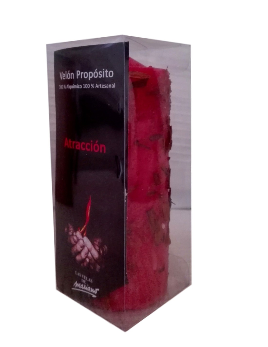 Bougie de vœux Attraction - Attirez la chance et l'amour avec cette bougie magique