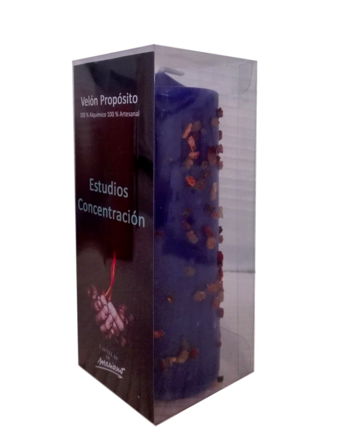 Bougie de vœux pour une concentration optimale dans les études