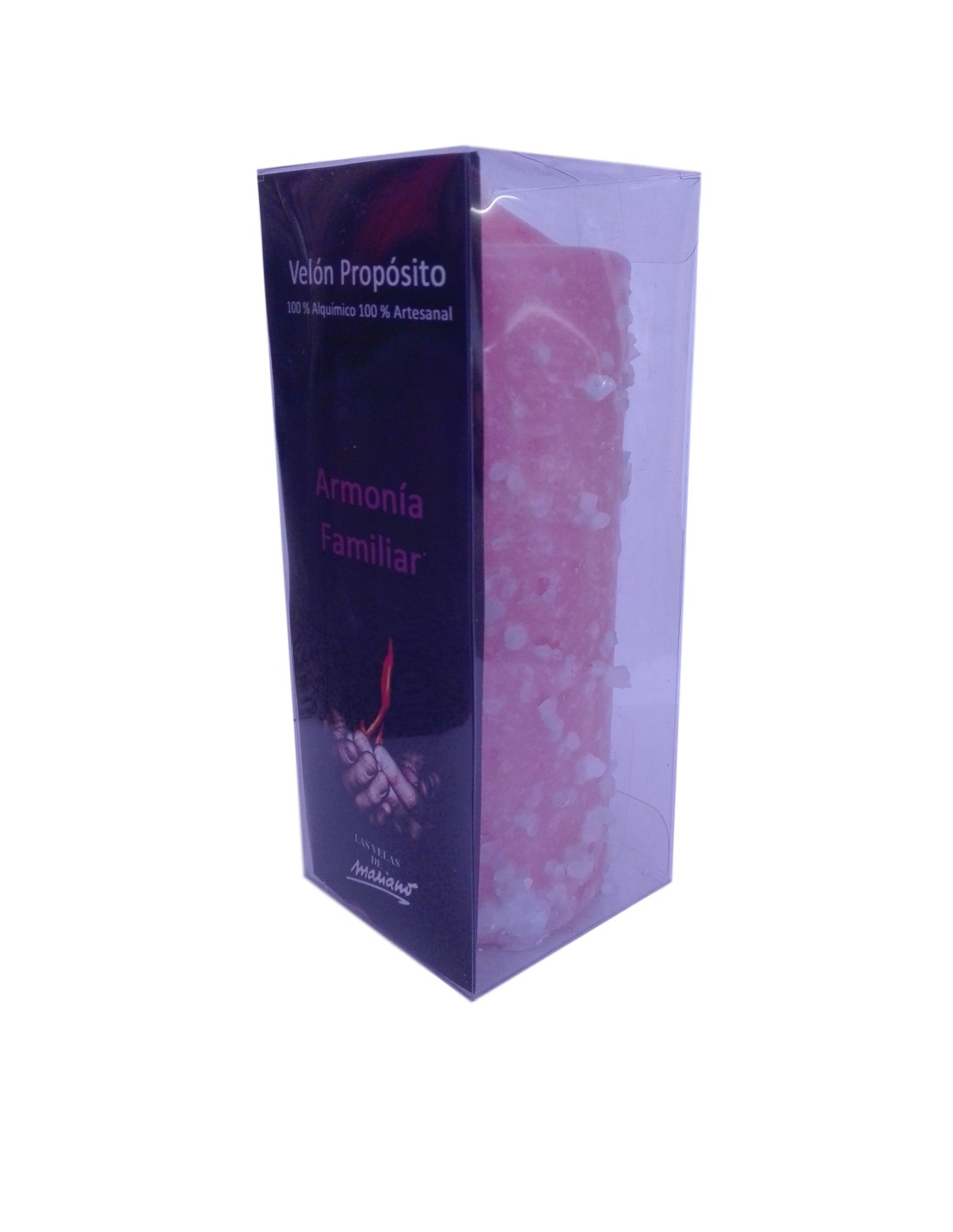 Bougie de vœux Harmonie familiale - Créez une atmosphère chaleureuse et favorisez la cohésion familiale