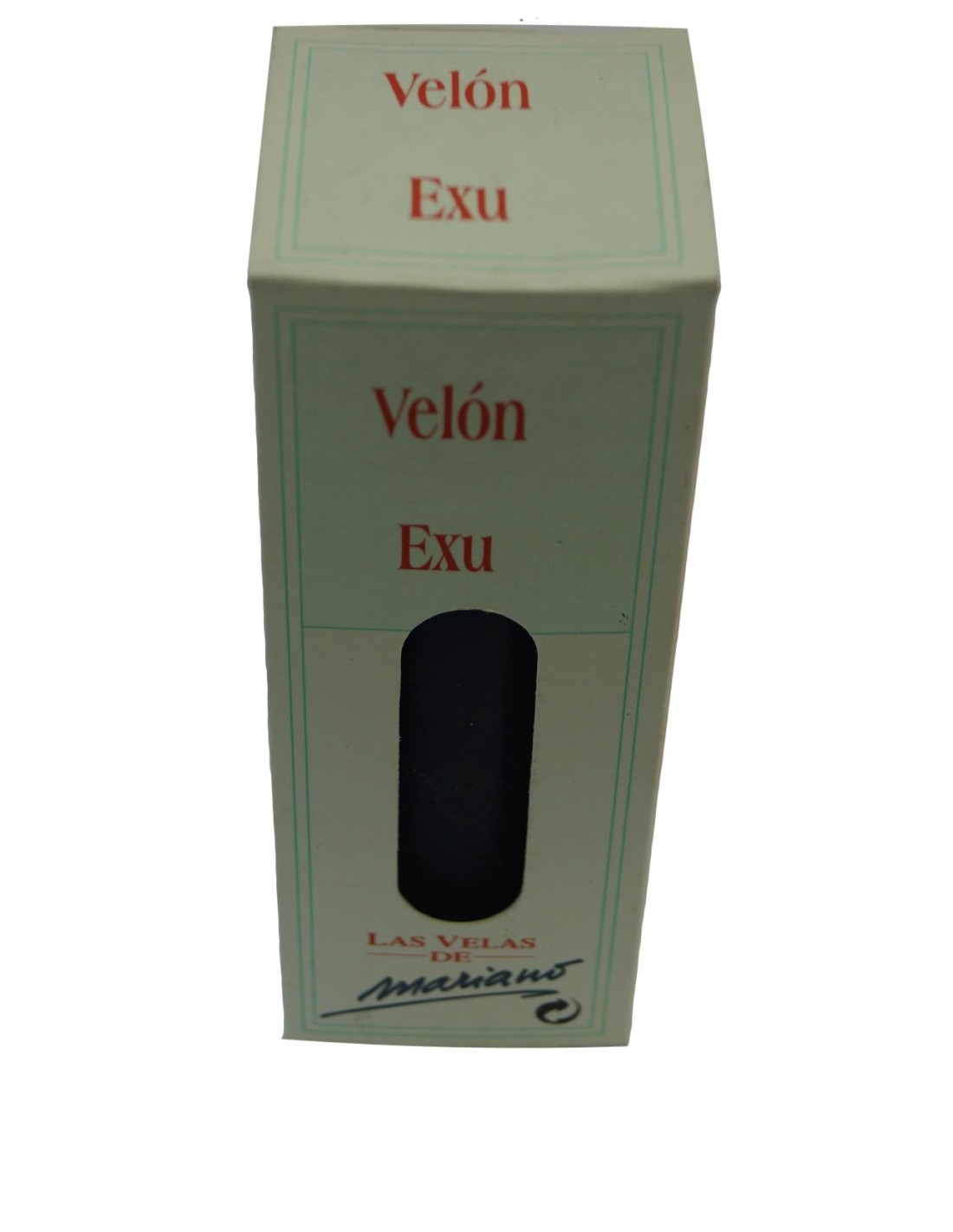 Bougie préparée Exu Noire - Purification et protection puissantes pour votre espace