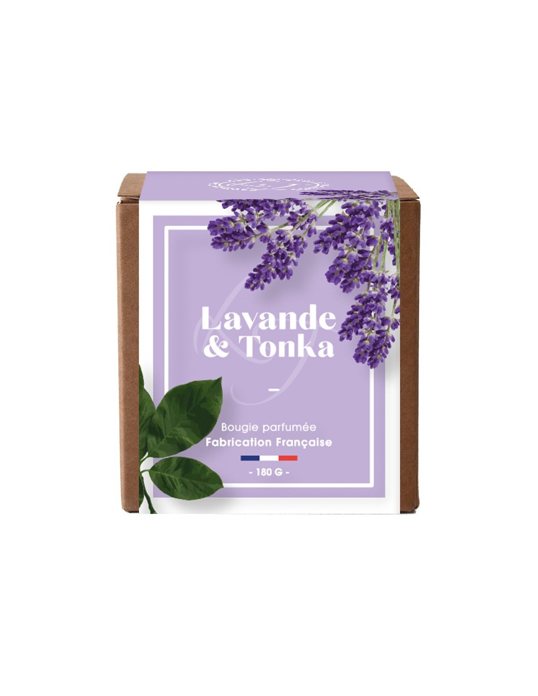 Bougie Végétale 180 g Duo Lavande & Tonka