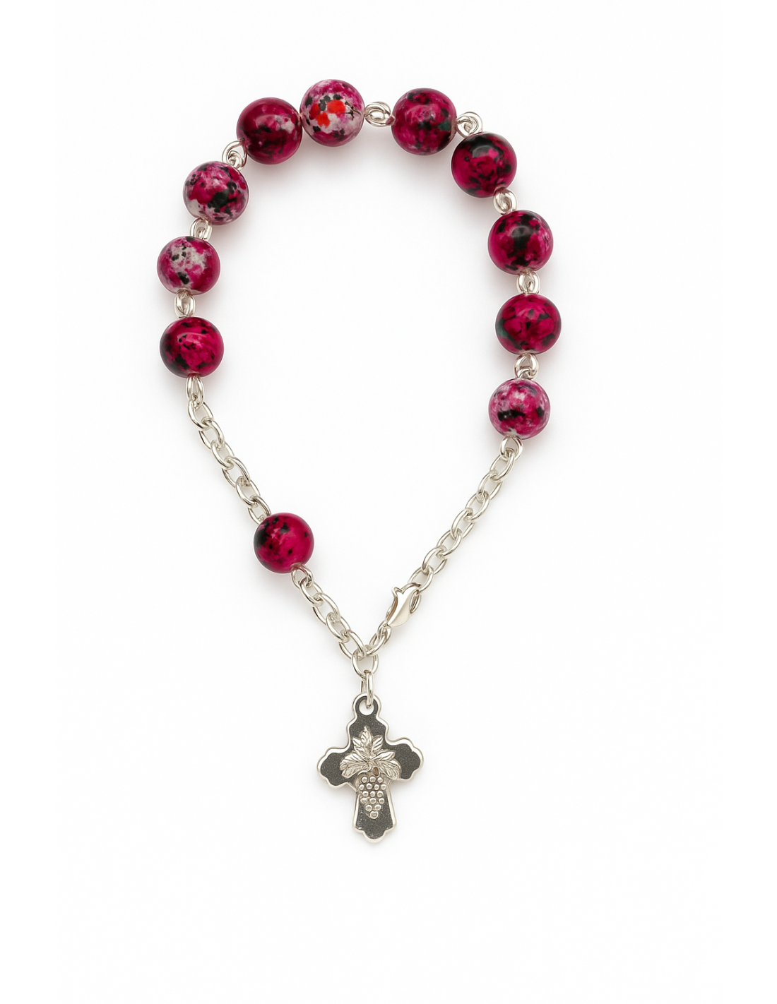 Bracelet Chapelet Rose - Élégance et Sérénité en un seul bijou