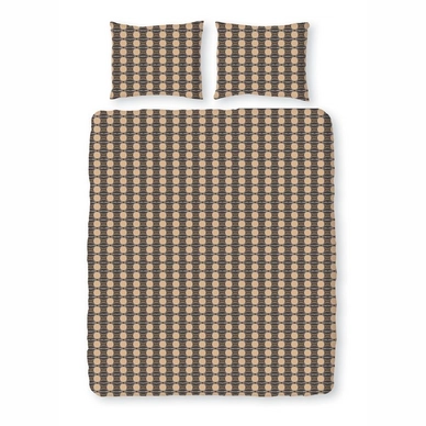 Parure de Lit Satin D'or Brasil Mokka Satin