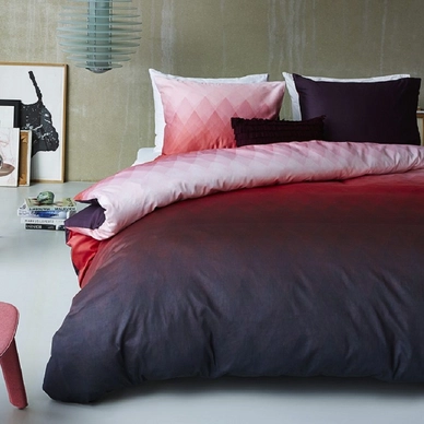 Parure de Lit Kardol Brillance Rouge Satin