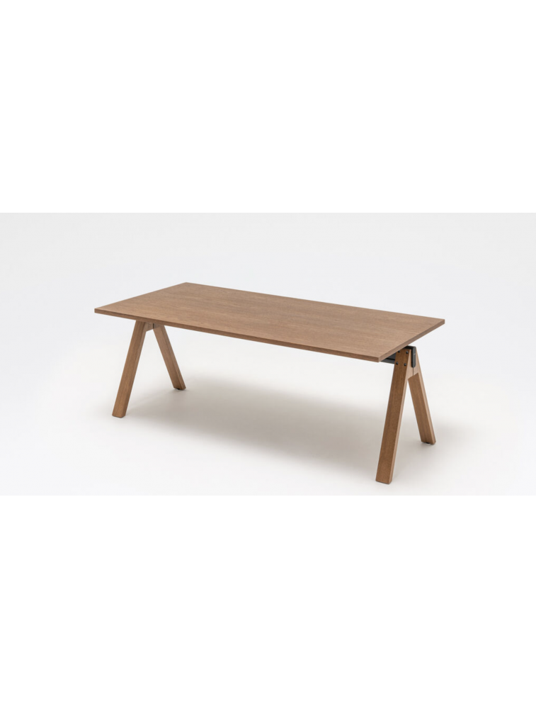 Bureau de direction droit | VIGA | MDD pieds en bois