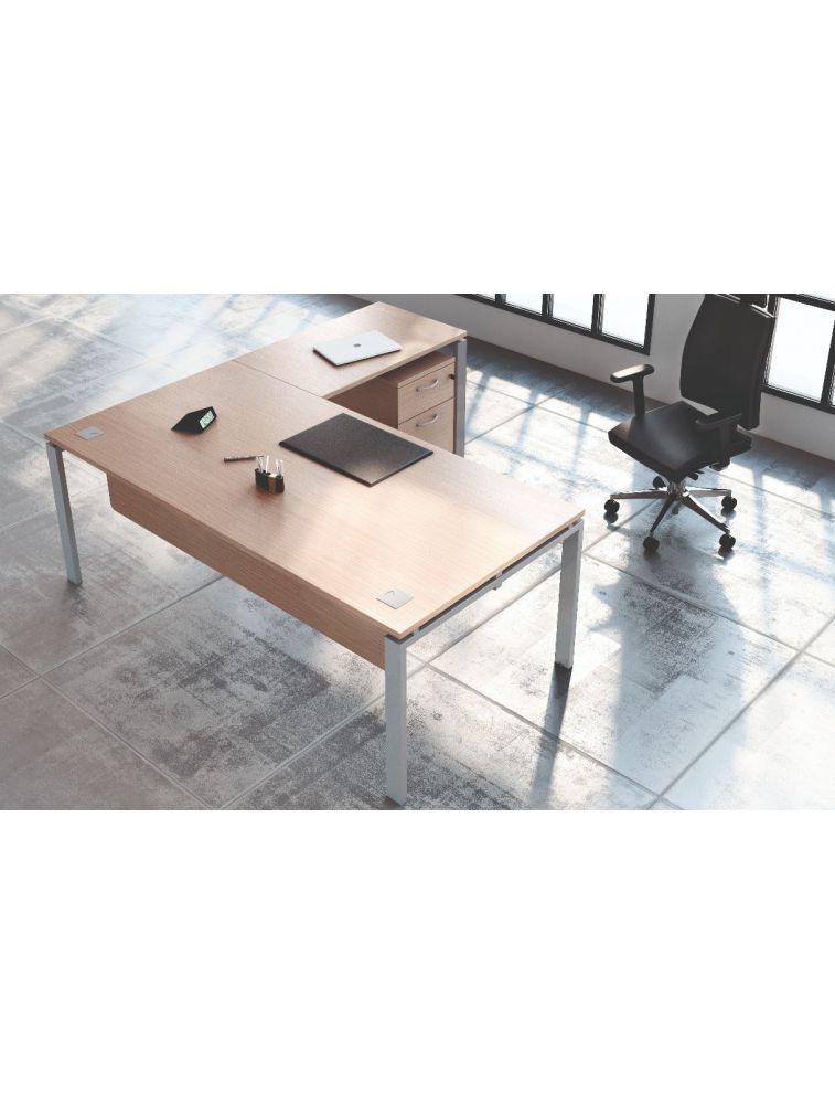 Bureau de direction Astro Arche avec ou sans retour simple et voile de fond