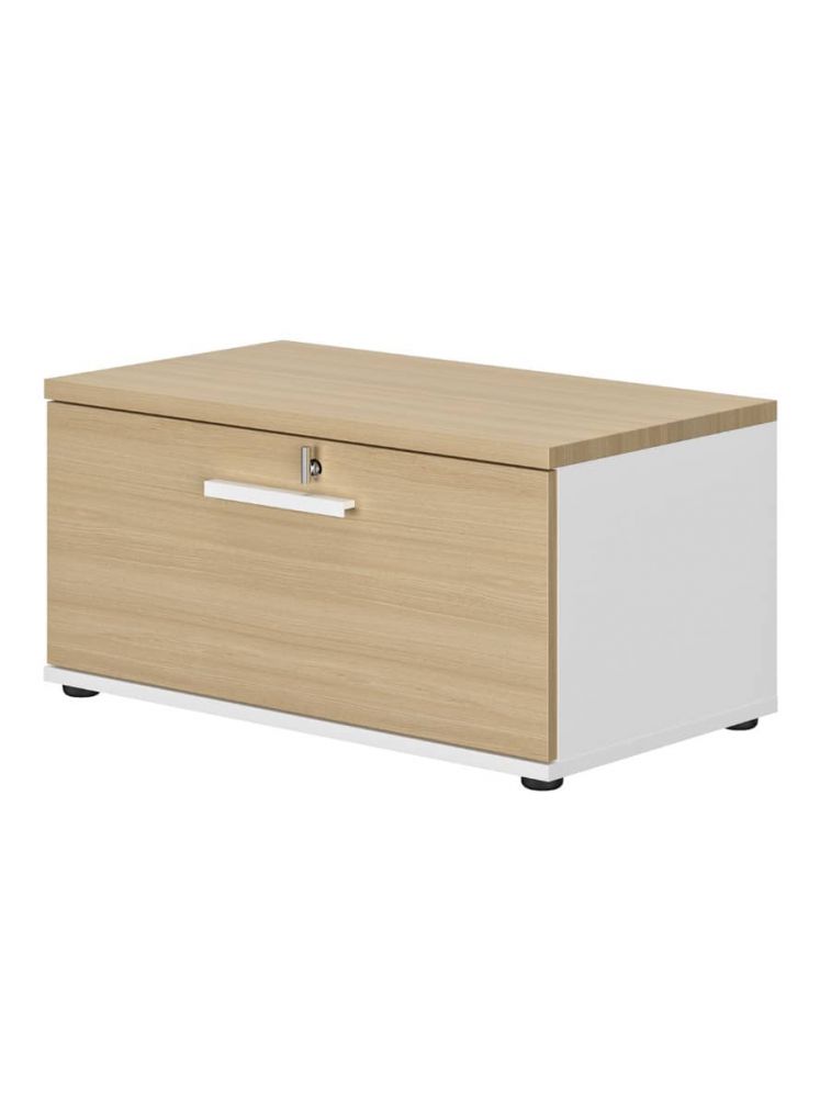 Rangement largeur 80cm - Banc L80 1 tiroir - Connexion Gautier Office