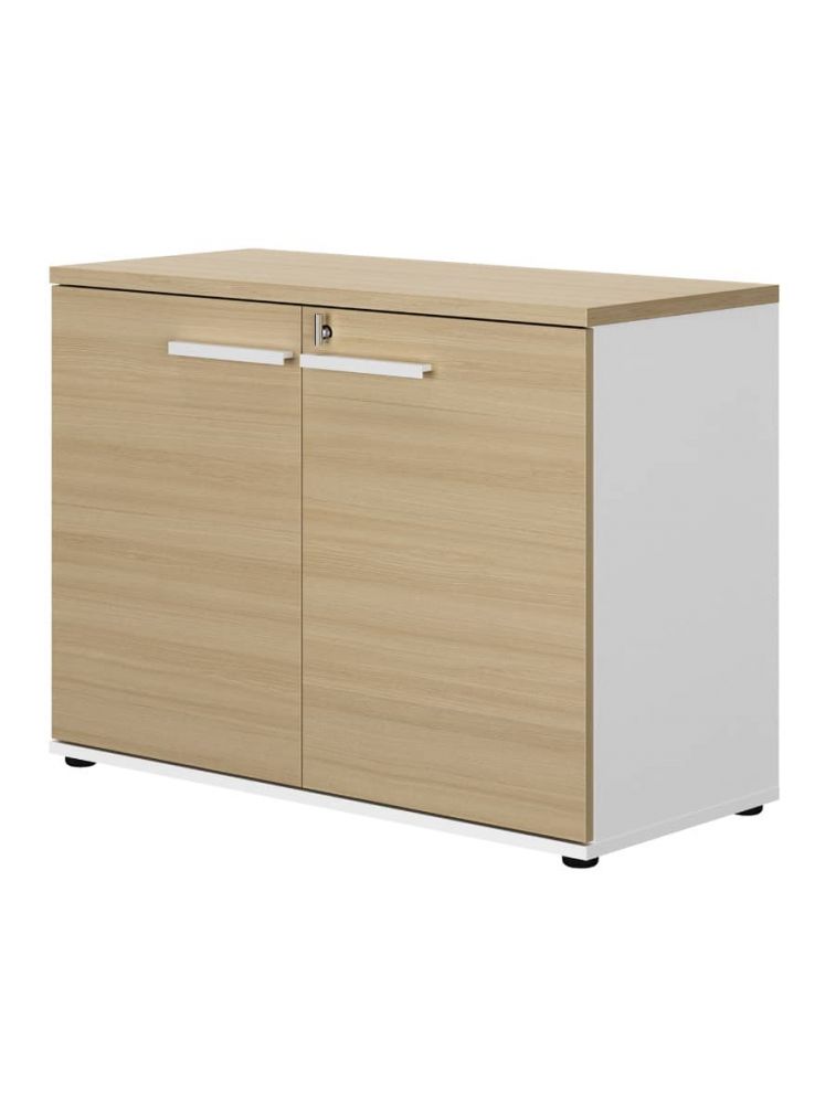 Rangement bas L80 2 portes - Connexion Gautier Office