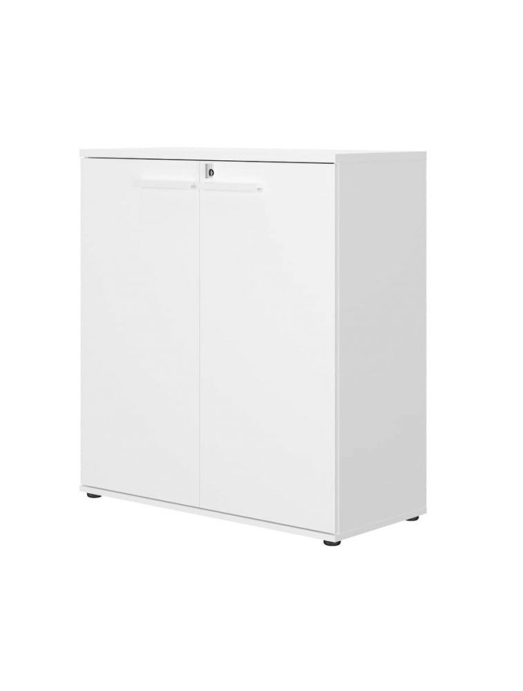 Rangement mi-haut L80 2 portes - Connextion Gautier Office