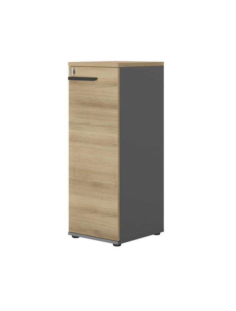 Rangement colonne basse L40 1 porte Connexion Gautier Office